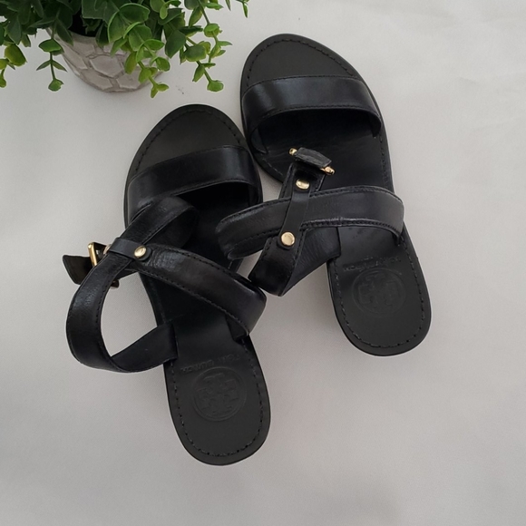 Tory Burch black wedges - Picture 4 of 7
